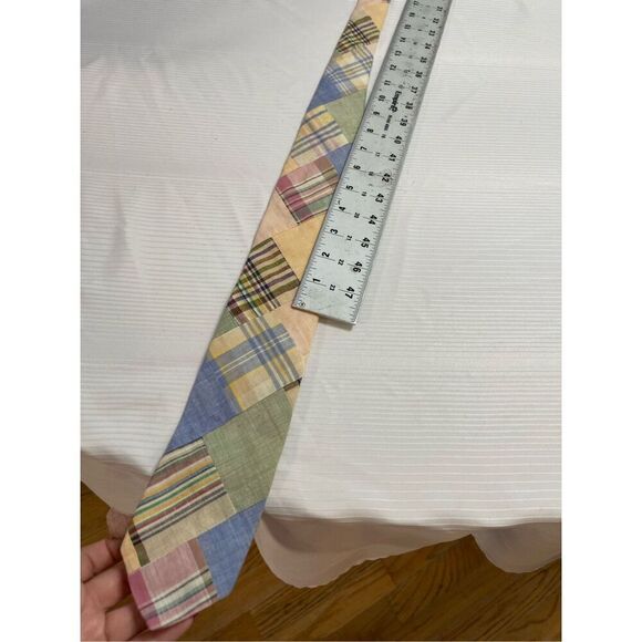 Ritner’s Talbots Vintage Madras Neck Tie - Picture 5 of 6
